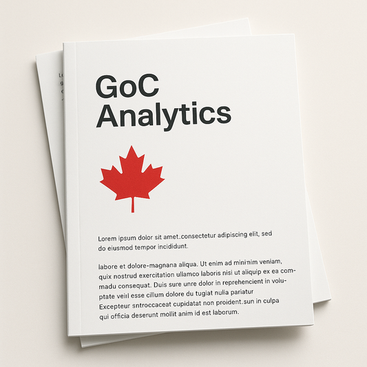 GoC Analytics Subscription - 1 Year - Quarterly Reports